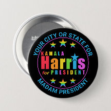 Kamala Harris Pride 2024 Voto político Personaliza