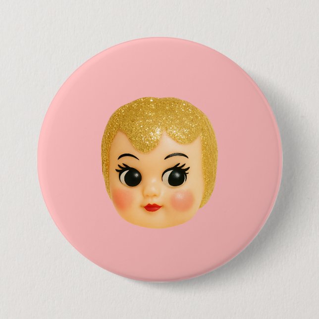 Chapa Redonda De 7 Cm Kewpie Doll Fan Badge (Anverso)
