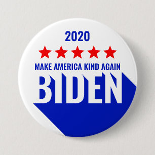 Chapa Redonda De 7 Cm Las elecciones de Biden 2020 hacen que Estados Uni