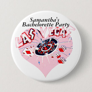 Chapa Redonda De 7 Cm Las Vegas Bachelorette