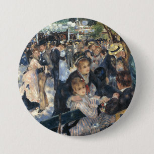 Chapa Redonda De 7 Cm Le Moulin de la Galette de Renoir