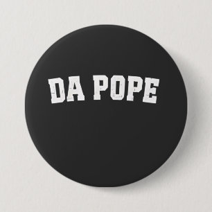 Chapa Redonda De 7 Cm León XIV Iglesia Cristiana Da Pope Da
