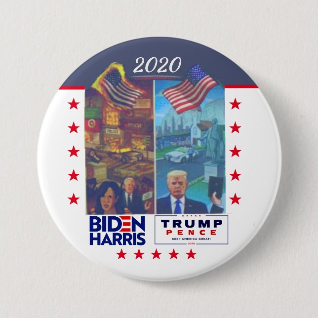 Chapa Redonda De 7 Cm ¿Ley y orden o anarquía? (Anverso)