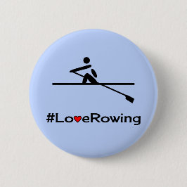 Chapa Redonda De 7 Cm Leyenda de amor azul