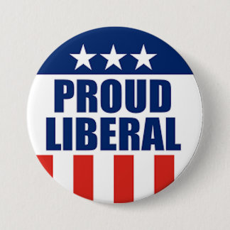 Chapa Redonda De 7 Cm liberal orgulloso