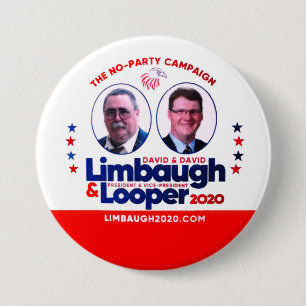 Chapa Redonda De 7 Cm Limbaugh y Looper 2020