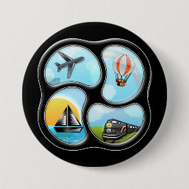 Chapa Redonda De 7 Cm Lo que sea necesario (pin)