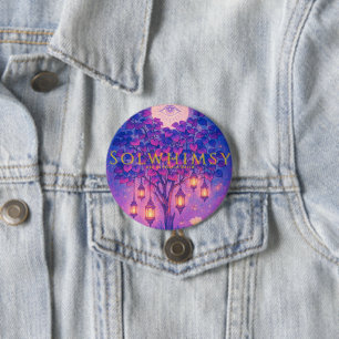 Chapa Redonda De 7 Cm logotipo de Solwhimsy 2 pin Colección 1