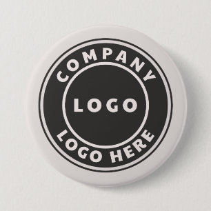 Chapa Redonda De 7 Cm Logotipo de su empresa Empleados corporativos Even