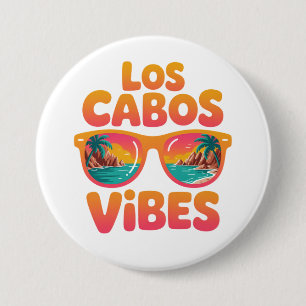 Chapa Redonda De 7 Cm Los Cabos Vibes Vacaciones en la Playa de México V