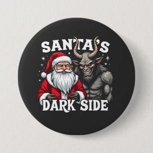 Chapa Redonda De 7 Cm Los Navidades del lado oscuro de Santa Lucía maltr