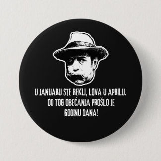 Chapa Redonda De 7 Cm Lova U Aprilu 