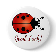 Lucky Ladybug Red Naranja Black Ladybird Buena sue