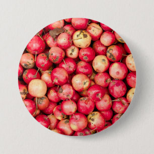 Chapa Redonda De 7 Cm manzanas orgánicas