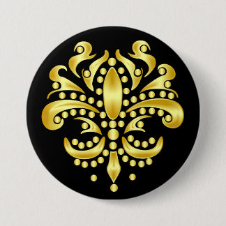 Chapa Redonda De 7 Cm Mardi-Gras-Mask-The-Queen-V-4