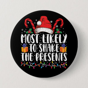 Chapa Redonda De 7 Cm Más Probable Que Sacuda El Equipo De Regalos Famil