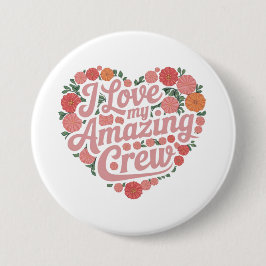 Chapa Redonda De 7 Cm Me Encanta Mi Asombroso Diseño De Liderazgo Perfec