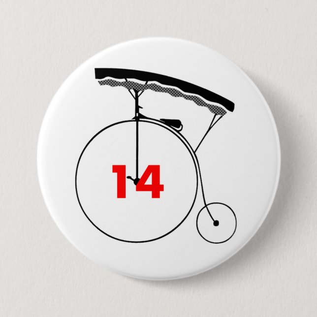 Chapa Redonda De 7 Cm Médico ideal 14 (Anverso)