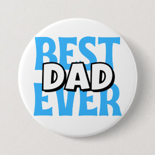 Chapa Redonda De 7 Cm Mejor Papá Nunca