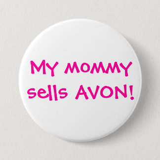 Chapa Redonda De 7 Cm Mi mamá vende Avon