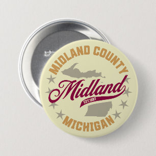 Chapa Redonda De 7 Cm Midland, Michigan