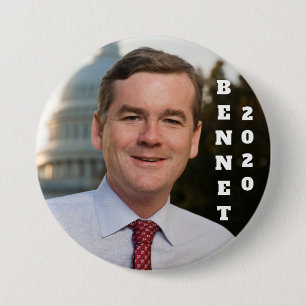 Chapa Redonda De 7 Cm Mike Bennet Portait 2020