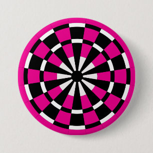 Chapa Redonda De 7 Cm Mod Dartboard