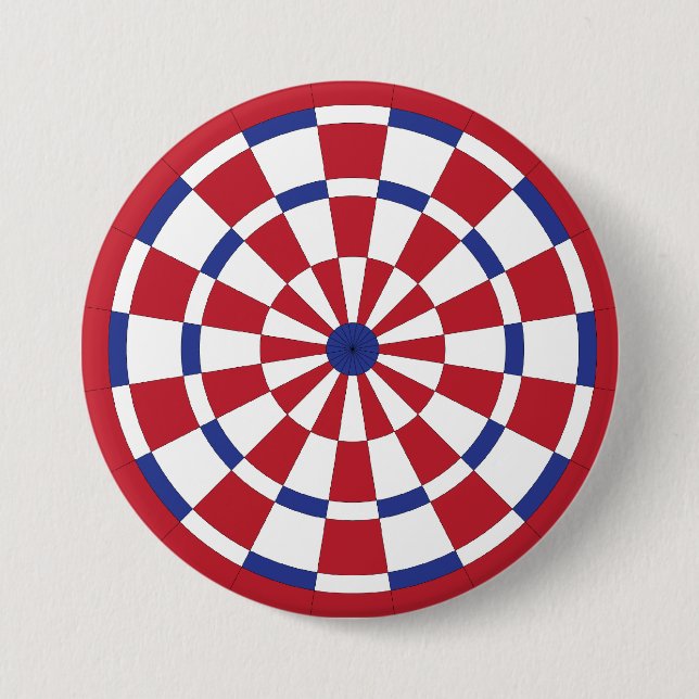 Chapa Redonda De 7 Cm Mod Dartboard (Anverso)