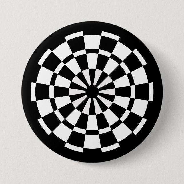 Chapa Redonda De 7 Cm Mod Dartboard (Anverso)