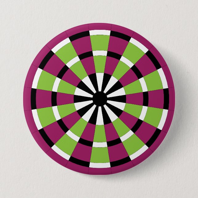 Chapa Redonda De 7 Cm Mod Dartboard (Anverso)