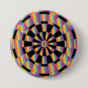 Chapa Redonda De 7 Cm Mod Dartboard
