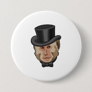 Chapa Redonda De 7 Cm Mono con cilindro