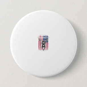Chapa Redonda De 7 Cm Motociclistas De Biden 2020