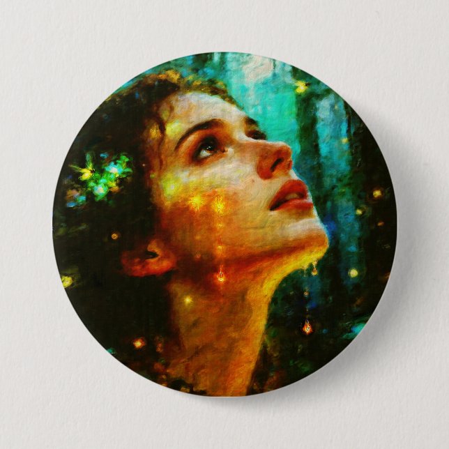 Chapa Redonda De 7 Cm mujer (Anverso)