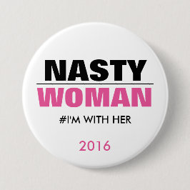 Chapa Redonda De 7 Cm Mujer desagradable estoy con su 2016