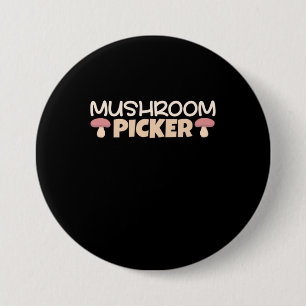 Chapa Redonda De 7 Cm Mushroom Pickers