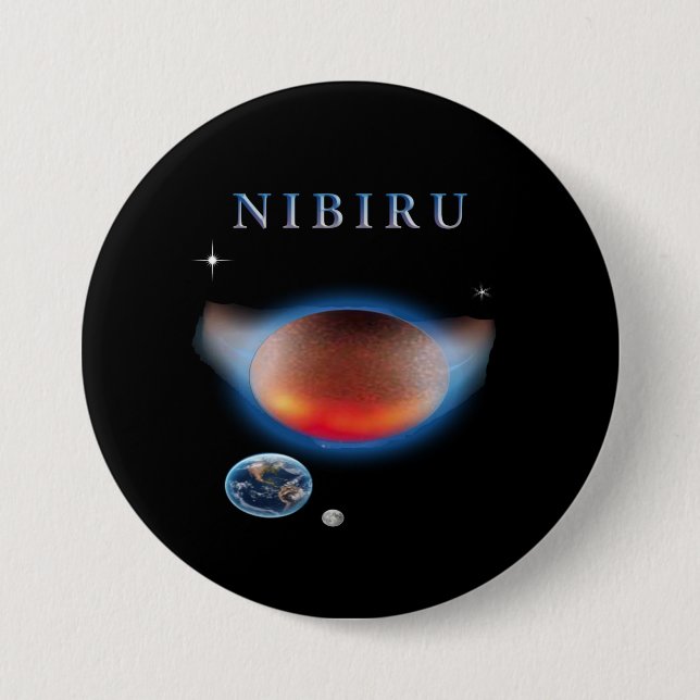 Chapa Redonda De 7 Cm Nibiru (Anverso)