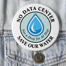 NO AL MACENAMIENTO DE DATOS SALVA NUESTRA AGUA No