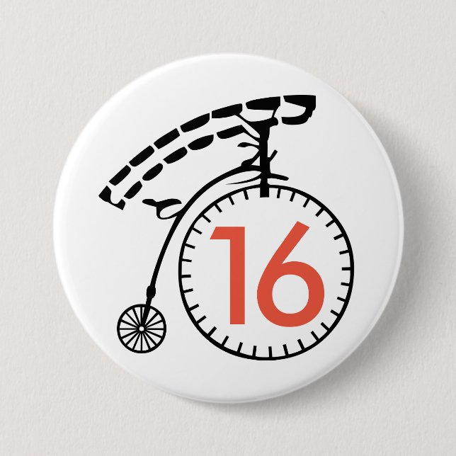 Chapa Redonda De 7 Cm No soy un número. (Anverso)