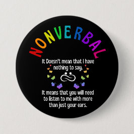 Chapa Redonda De 7 Cm No verbal