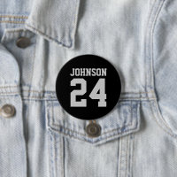 Nombre del atleta negro y gris Número de Jersey