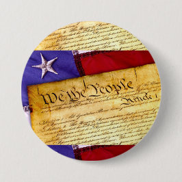 Chapa Redonda De 7 Cm Nosotros, la Constitución del Pueblo de los Estado