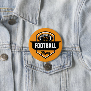 Chapa Redonda De 7 Cm Número de Jersey de la Personalizado de la madre d