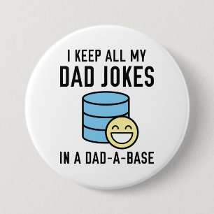 Chapa Redonda De 7 Cm Officially Dad Jokes