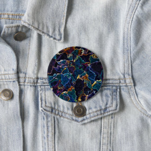 Chapa Redonda De 7 Cm Oil Slick  Button