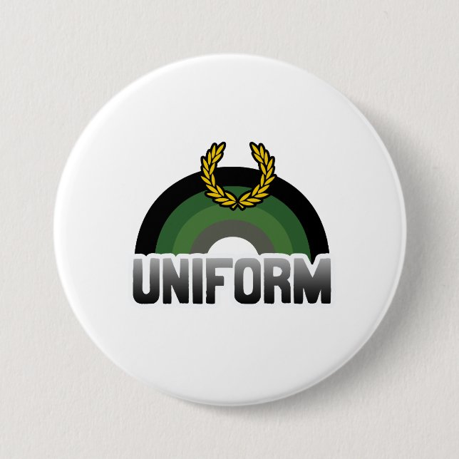 Chapa Redonda De 7 Cm Orgullo Uniforme (Anverso)