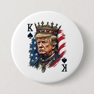 Chapa Redonda De 7 Cm Orgulloso Maga Trump vance la inauguración de la p