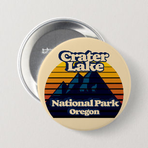 Chapa Redonda De 7 Cm Parque nacional Lago Crater