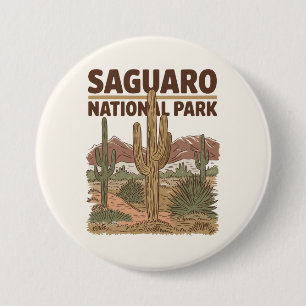 Chapa Redonda De 7 Cm Parque nacional Saguaro, Desierto Sonorés