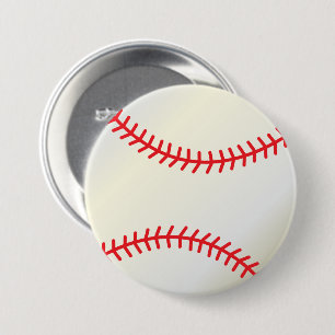Chapa Redonda De 7 Cm Pelota de béisbol